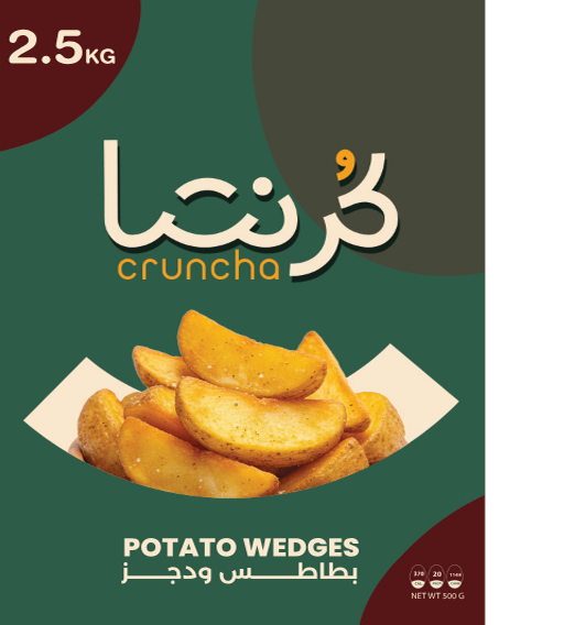 كرنشا بطاطس ودجز